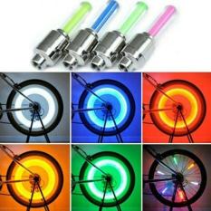 Lampu LED tutup pentil sepeda