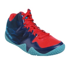 League Beast Sepatu Basket Pria - Flame Scarlet/ Blue Depth/ Bac