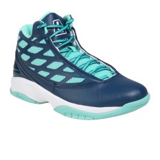 League Clash Sepatu Basket Pria - Majolica Blue/Cockatoo/White