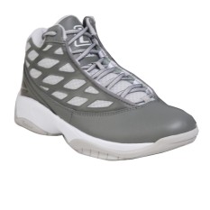 League Clash Sepatu Basket Pria - Moon Mist/Lunar Rock/White