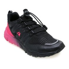 League Kumo 1.5 W Sepatu Lari Wanita - Black-Flash Pink