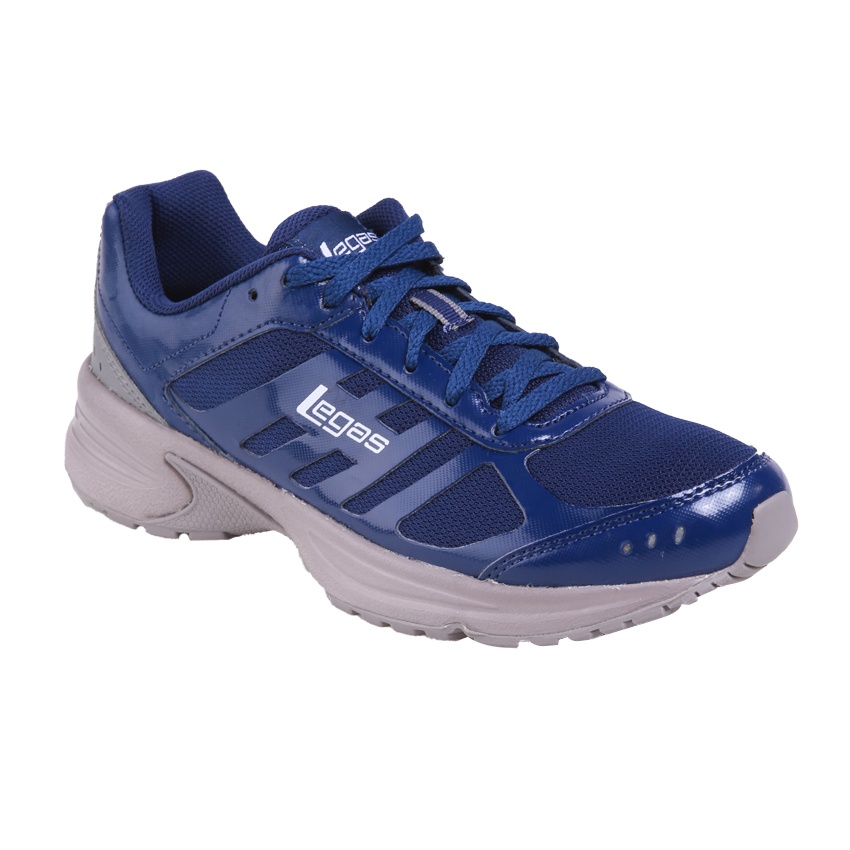 League Legas Series Atom M LA Sepatu Lari Pria - Blue Depth/Vapour Blue Grey/