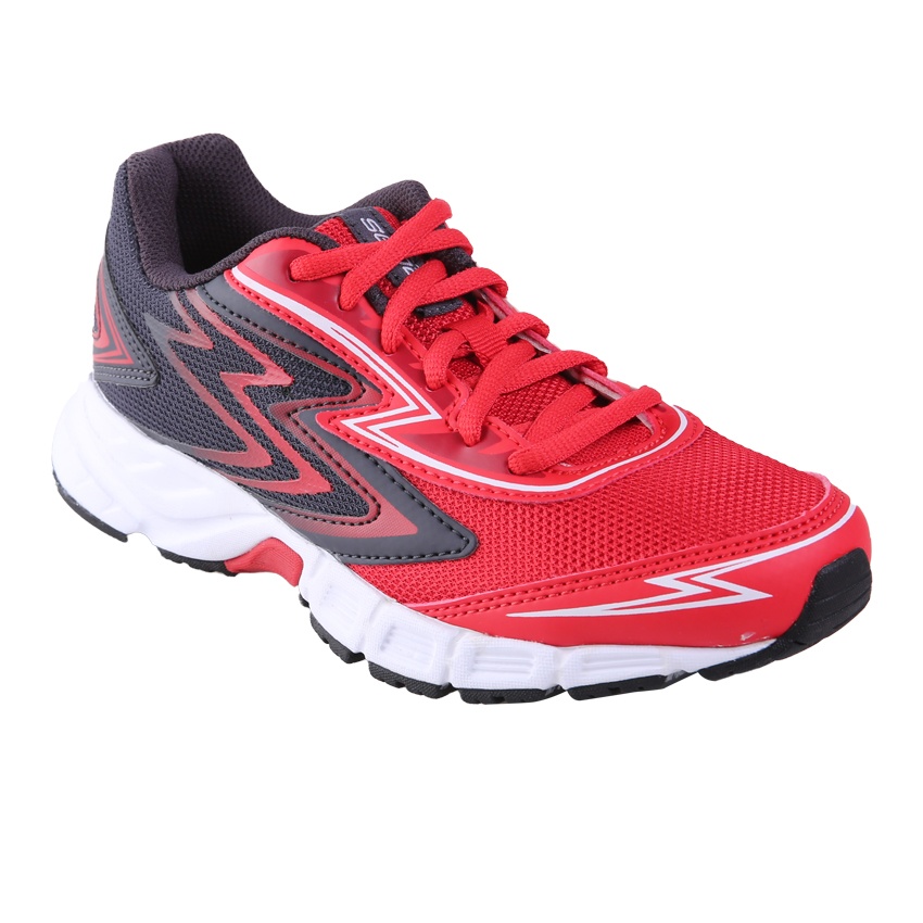 League Legas Series Cyclone LA M Sepatu Lari Pria - Nine Iron/High Risk Red/Jest