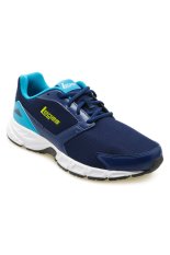League Legas Series Koga LA Sepatu Lari Pria - Blue Depth-Hawaiian Ocean-Lime Punch