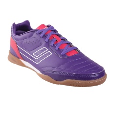 League Legas Series Meister LA Sepatu Futsal Pria - Royal Purple/ Barberry/ White