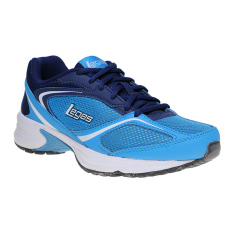 League Legas Series Neptune LA Sepatu Lari Pria - Dresdent Blue-Putih