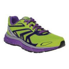 League Legas Series Venator LA W Sepatu Lari Wanita - Lime Punch-Vapor Blue Grey
