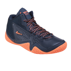 League Levitate Sepatu Basket Pria - Total Eclipse/ Total Orange