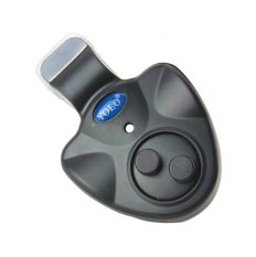 LED Elektronik Ikan Bite Finder Alarm Lampu Peringatan Pada Tongkat Pancing Outdoor Hitam