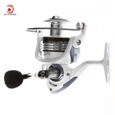 Lieyuwang 13 + 1BB (Benar 5 + 1BB) Full Metal Fishing Rol Gulung dengan Gagang Yang Bisa Ditukar (HC7000) -Intl