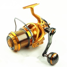 Berat Ringan Ultra Smooth Kuat Fishing Reel Golden 4000 Warna: Keemasan Ukuran: 9000.0