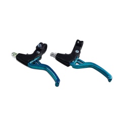 Ringan PADUAN Rem Tuas 2-finger Sepeda BMX Biru-Intl