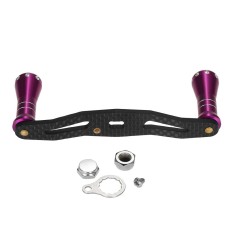 Lixada Karbon Serat Pancing Kumparan Menangani untuk Umpan Lempar Kuat Aluminium Paduan Pancing Kumparan Rocker Kanan Kanan/Kanan -Internasional