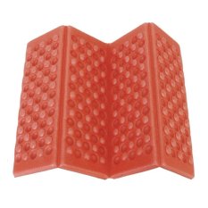 Lucky EVA Busa Yang Dapat Disesuaikan Dilipat Kursi Cuchion EVA Pad EVA Lutut Berkemah untuk Di Luar Ruangan Bantal Merah dan Hitam-Intl