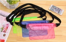 Lucky - Premium Tas Pinggang Waterproof - Sport Belt Travelling Anti Air - Hijau