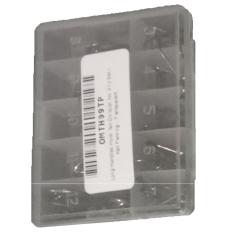 Mata Pancing Kail Satu Set Box 10 set ukuran 3-12 (Putih)