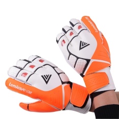 Pria Lateks Kiper Sarung Tangan Sepak Bola Sepak Bola Gloves-LaTeX Plam Kiper Sarung Tangan untuk Latihan-Intl