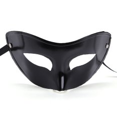 Pria Masquerade Bola Mata Partai Masker Kostum Venesia Wajah Topeng Fancy Dress Xmas Hitam