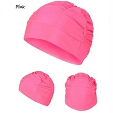 Merryshop @ Lembut Menggantungkan Elastis Renang Topi Topi untuk Gimbal Rambut Panjang Musim Panas Pool Laut Fun untuk Pria Dewasa Wanita -Internasional
