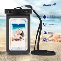 REKSA DANA Homar Waterproof Kasus Ponsel (Hitam)-Intl