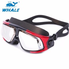 Reksa Dana Prescription Optik Myopia Renang Kacamata Olahraga Tahan Bocor Designanti-Kabut UV Perlindungan untuk Berenang Di Luar Ruangan (Resep: Kanan: 3.0 Kiri: 3.5 Diopters)-Internasional