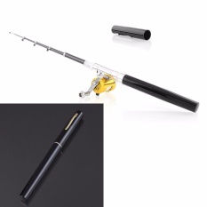 Mini FISHING ROD PENA PUPLEN Pancing Joran Pancing Mini Portable 1M 100CM Pen PulPen Alat Mancing