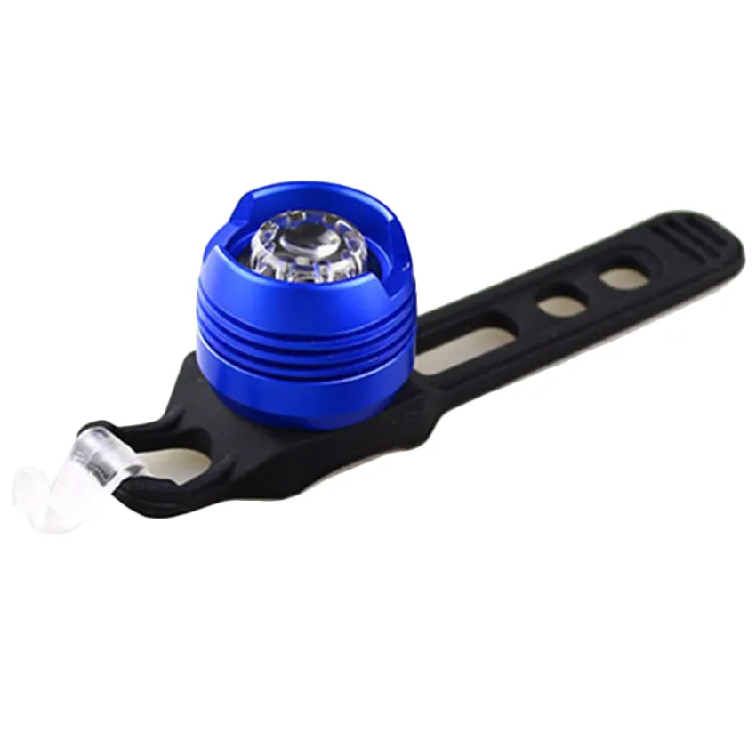 Harga helm sepeda bersepeda depan belakang led putih terang biru | HARGALOKA.COM