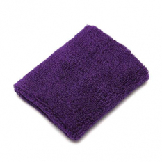 Olahraga Unisex Gelang Sweatbands Tangan Bungkus Lapangan Bulutangkis Band (ungu) Moonar
