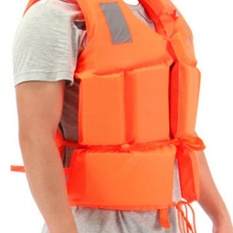 Moonar berguna dewasa busa renang Life Jacket Rompi dengan SOS peluit