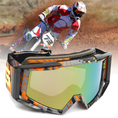 Motorcross Sepeda Motor Kacamata Anti Kabut Perlindungan Sinar UV ATV Quad Sepeda MX Eyewear Audew