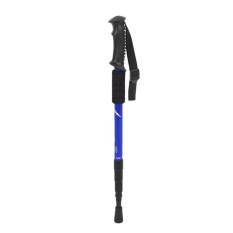 Multifungsi Anti Shock 4 Bagian Hiking Walking Trail Poles Tongkat Canes Rod-Intl