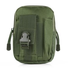 Serbaguna Outdoor Camping Hunting Smartphone Holster EDC Security Access Pouch Belt Loops Tentara Militer Tas Pinggang Uang Pocket Organizer untuk Ponsel Pena Carabiners-Intl