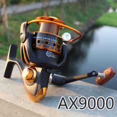 NBS logam Line cup AX500 - 9000 seri menghimpun Superior rasio 5.5:1 12 + 1 B Baitcasting Fishing Reel Spinning Reel (AX9000)