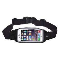 Baru Olahraga Menjalankan Gym Pinggang Sabuk Tas Case Cover untuk IPhone 6 Plus 5.5 Hitam-Internasional
