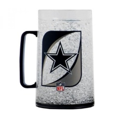 NFL Dallas Cowboys 36-Ons Kristal Pembeku Monster Mug-Internasional