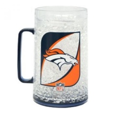NFL Denver Broncos 36-Ounce Crystal Freezer Monster Mug - intl