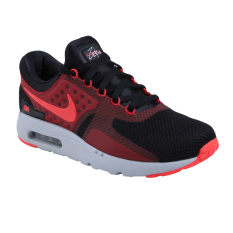 Nike Air Max Zero Essential Sepatu Lari - Black/Bright Crimson-Gy