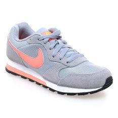 Nike Md Runner 2 Sepatu Lari Wanita - Wolf Grey-Bright Mango