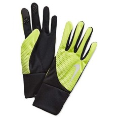 Nike Pria Dri-fit Tailwind Sarung Tangan-Volt/Hitam-L-Internasional