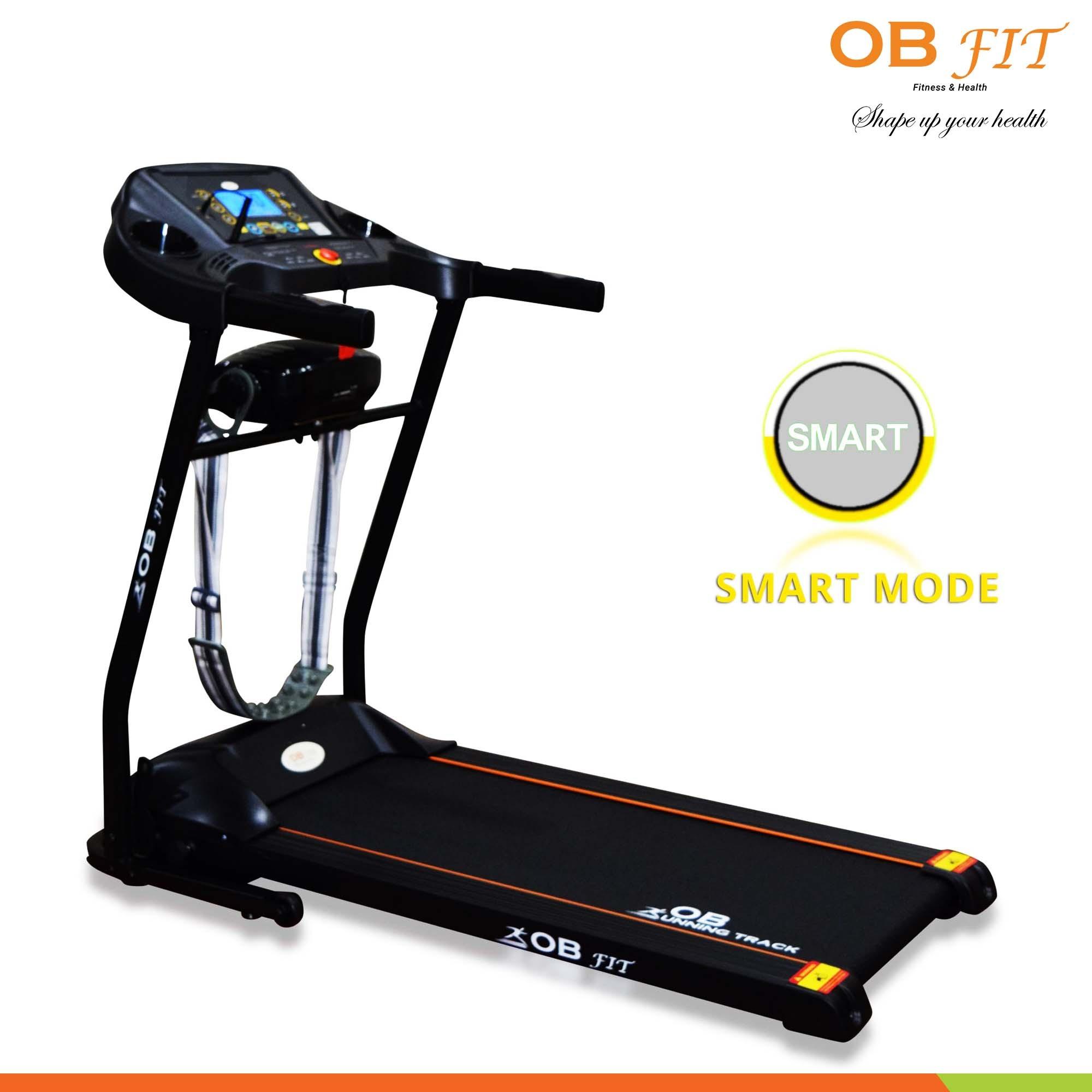 OB Fit OB-1057 Electric Treadmill Low Watt for Home Use Best Seller FREE ONGKIR JABODETABEK