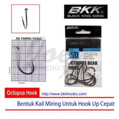 Obral Murah BKK Size 5/0 Octopus Beak Hook - Mata Kail Pancing Tajam & Kuat