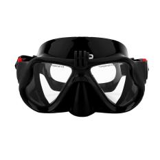 Oh Kamera Bawah Laut Biasa Masker Selam Scuba Snorkeling Kacamata Renang untuk Pergi Pro Hitam