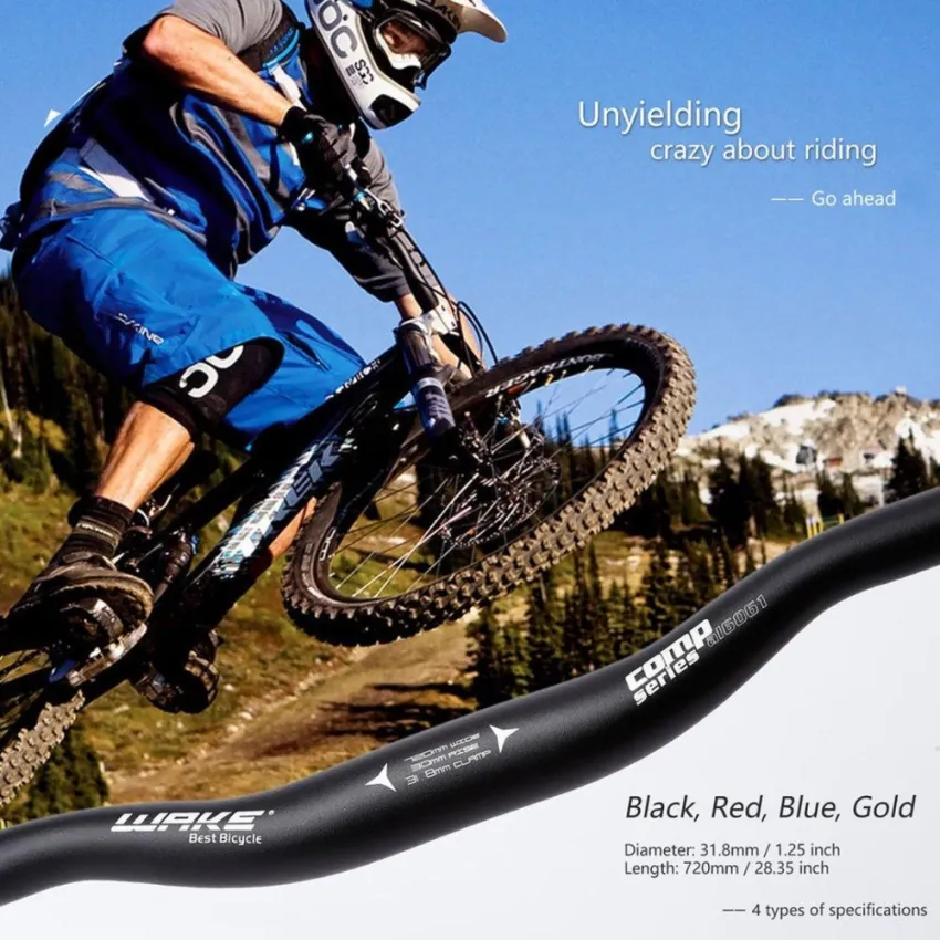 Harga osman ringan mtb gunung sepeda aluminium paduan riser stang pegangan tabung HARGALOKA .