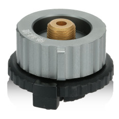 Outdoor Camping Kompor Konversi Kepala Mengkonversi Adaptor Nozzle Gas Botol Screw untuk Kartrid Gas Butana Yang Panjang-Intl