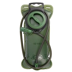 Outdoor Hydration Pack Bladder~ Rhino Valley Replacement Water Reservoir 2L Heavy Duty Drinking Bag for Sports~ Hiking~ Camping~ Cycling and Hunting with Cleaning Brush(Army Green)