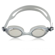 Kolam Optik Korektif UV Perlindungan Anti-kabut Lensa PVC-Fleksibel Jembatan Hidung-Dijamin Tidak Bocor Mirrored Silicone Seal Watertight Berenang Renang Goggles/masker dan Premium Goggles Case (Biru) -Intl