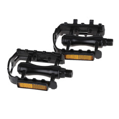 Ankle Engkel Weighted Bands Pasir Sepeda BMX MTB Datar Mengayuh Platform Lepas-tahan Aluminium Paduan Bantalan Bola Lampu Reflektor