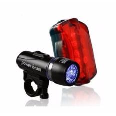 Paket Lampu Sepeda Depan Belakang MTB Fixie Sepeda Lipat
