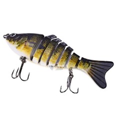 PALIGHT 7 Segmen 10 Cm 15.27g 3D Umpan Pancing Umpan Orang Yg Tak Dpt Dipercaya Tenggelam-Internasional