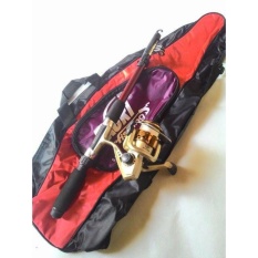Pancing Set (Tas, Joran, Reel Include Senar ) Bonus Kail Kambangan Pemberat, Pancing Murah